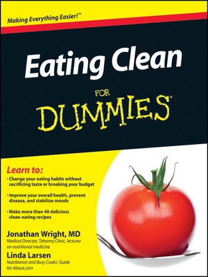 cover image of Eating Clean For Dummies